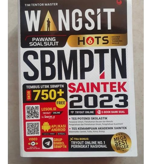 

(STOK TERBATAS) WANGSIT SBMPTN SAINTEK 2023 BY TIM TENTOR MASTER