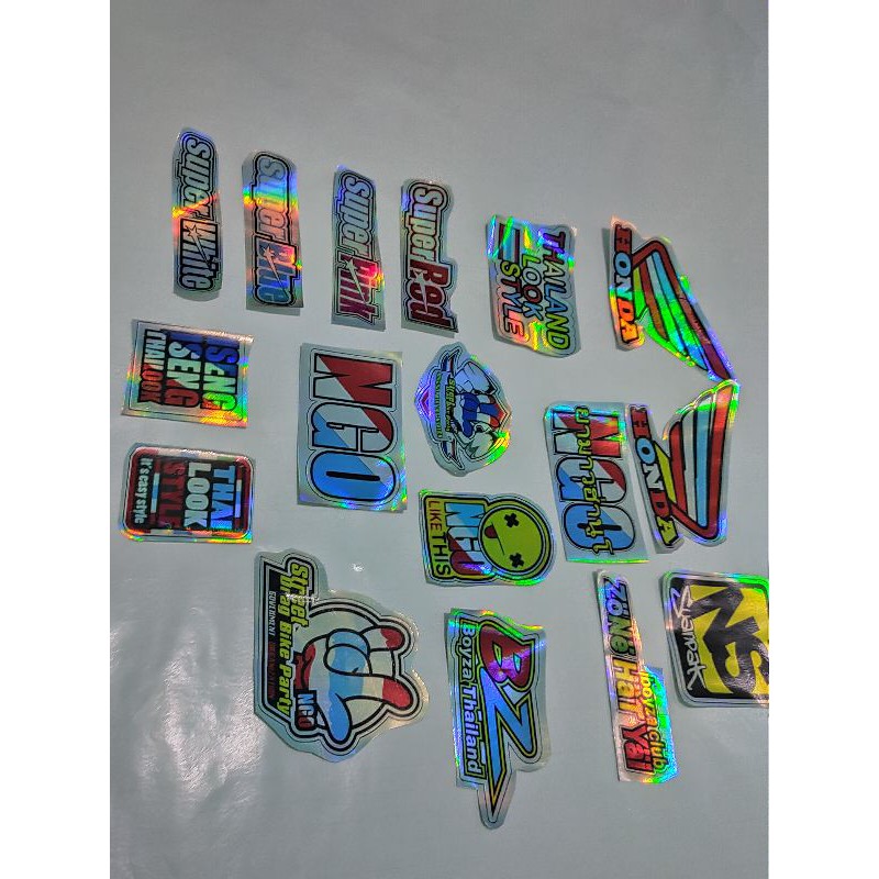 

Stiker hologram cutting thailook murah