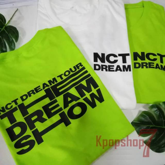 Baju nct dream kaos nct dream tshirt nct dream show unofficial
