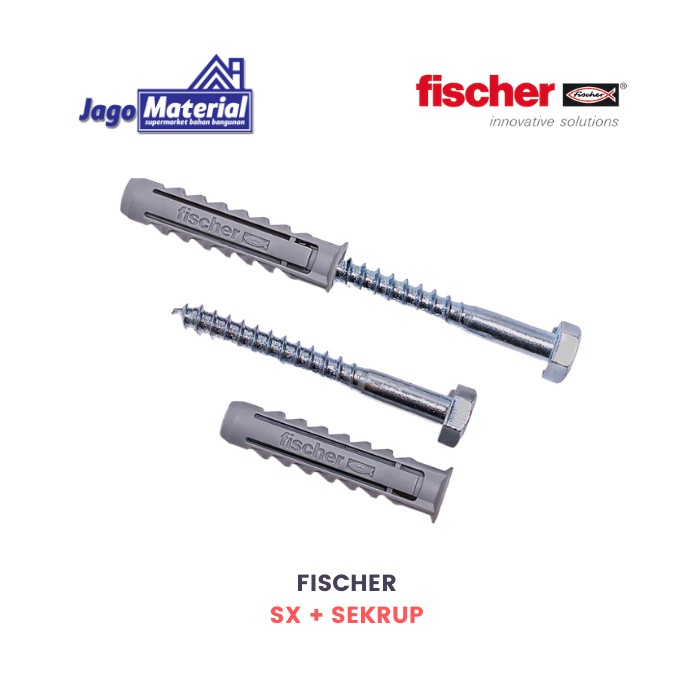 Angkur Nilon Fischer SX + Sekrup