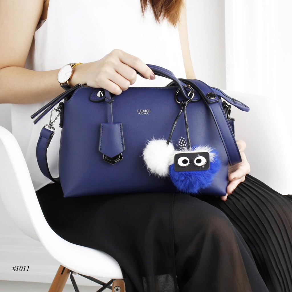 03W2 TAS FASHION REMAJA WANITA BRANDED  PREMIUM FENDII BOSTON 1011 TAS CANTIK
