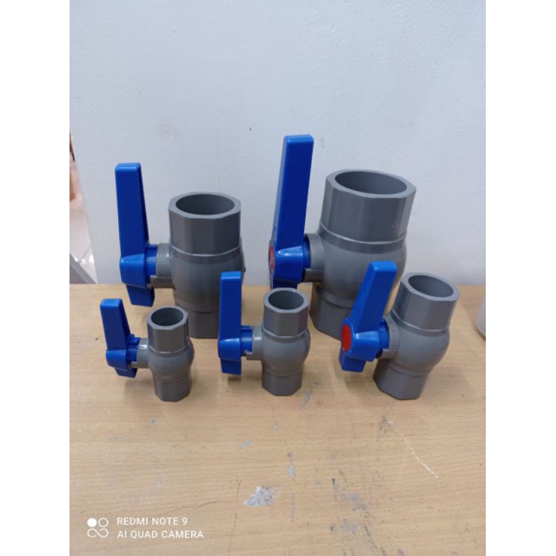 Ball Valve PVC 08 Merk FRAP ukuran 1 1/2 inch