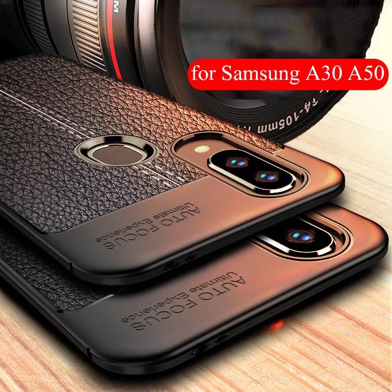 Case Samsung A10 - A20 - A30 - A50 - A70 Softcase Auto Focus Leather Case