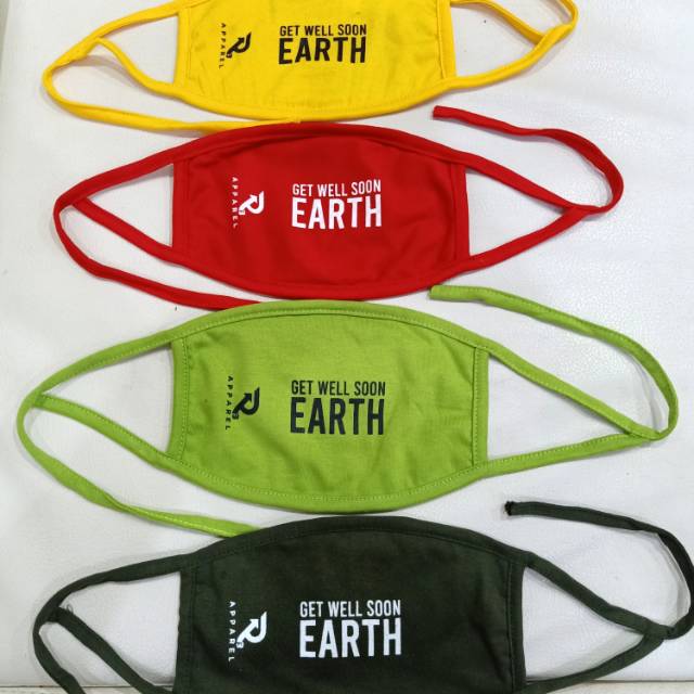 Masker bahan kain kaos/Masker hibah/Masker kain