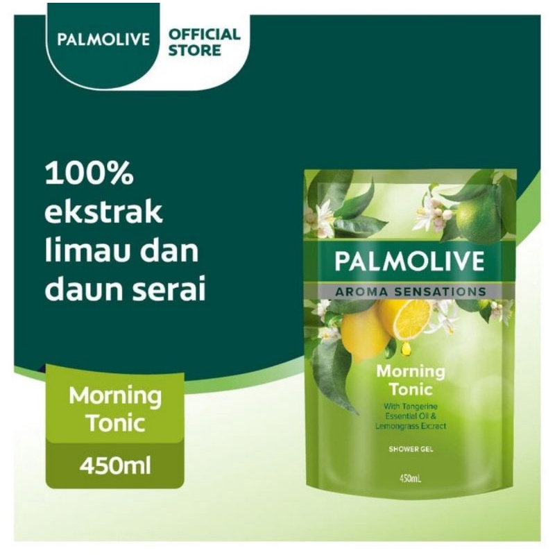 Palmolive Sabun Mandi Aroma Sensations Refill Pouch 450 ml