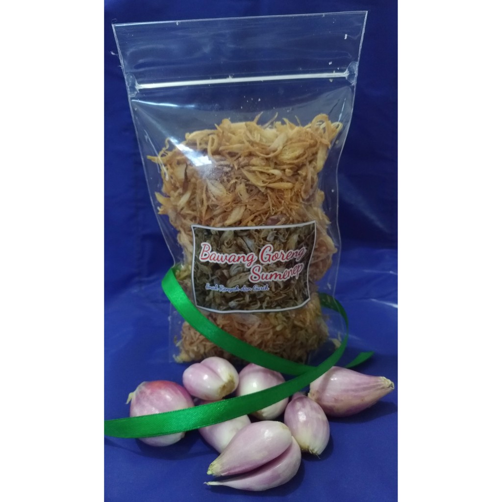 

Bawang Goreng Asli Sumenep 100 Gr Kering (BM01)/Makanan/Bawang Goreng/Murah/Makanan Ringan