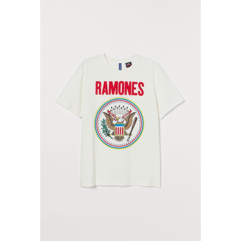 Crewneck Ramones HM Kaos Ramones crewneck h&amp;m ramones kaos band ramones