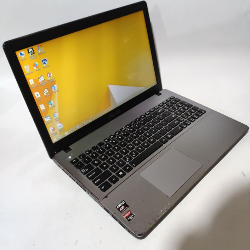 laptop gaming asus x550dp - amd a10 - ram 8gb - dual vga amd 3gb