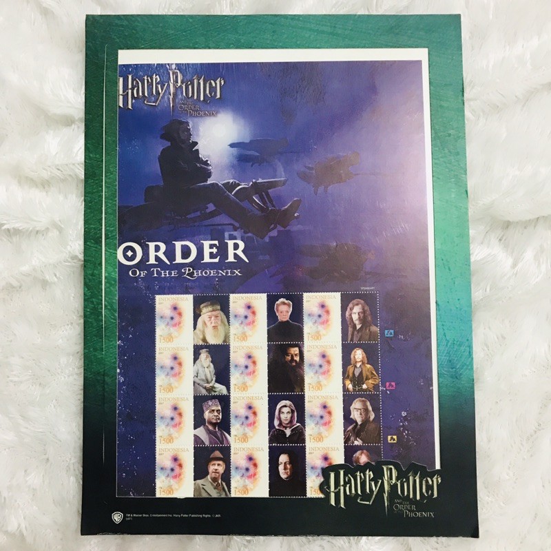 

Prangko 2007 Edisi Harry Potter and The Order of The Phoenix - Perangko Filateli