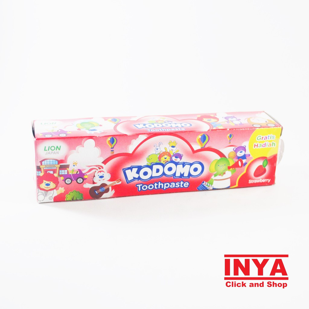 KODOMO TOOTHPASTE STRAWBERRY 45gr - Pasta Gigi Anak - Odol