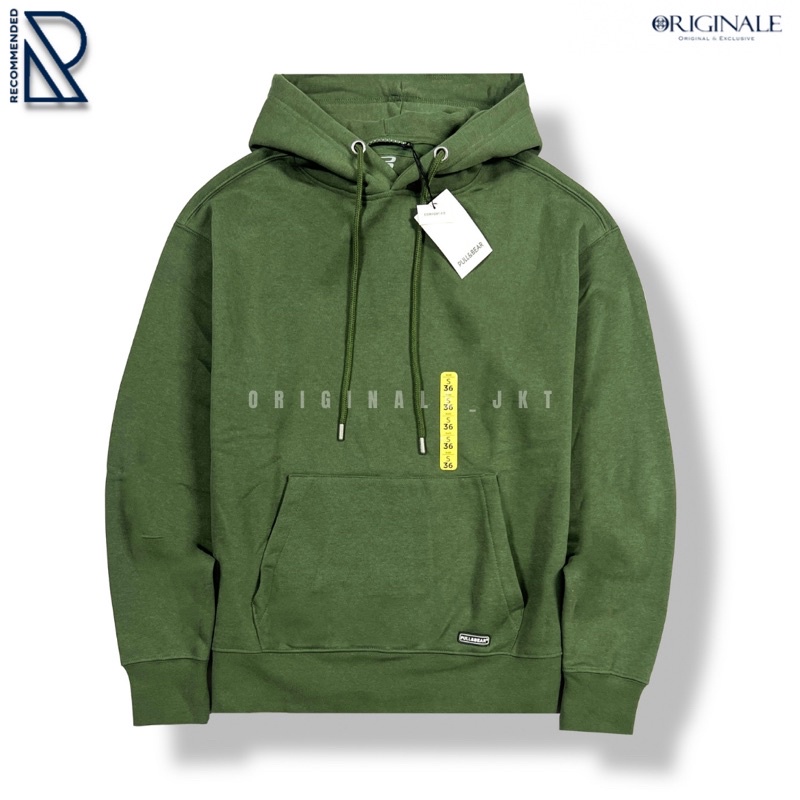 PB Basic Hoodie with Pocket - Olive