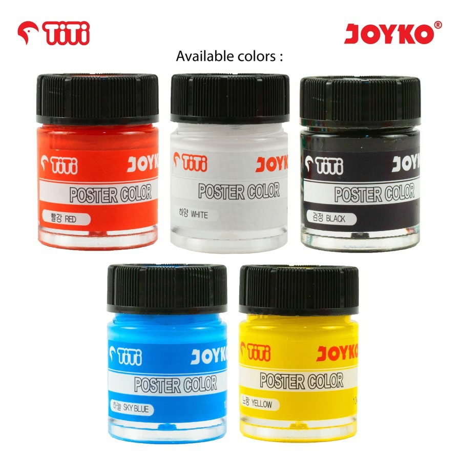 

Cat Poster Joyko Titi POC-10ML-6 - 12 Warna ( Colors )