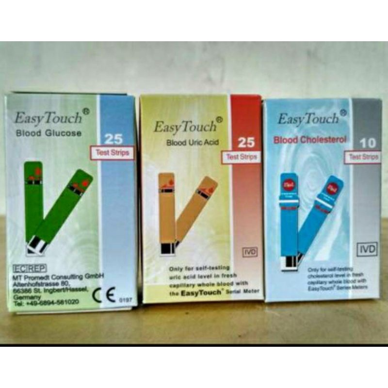 Easy Touch (Gula Darah, Kolesterol dan Asam Urat