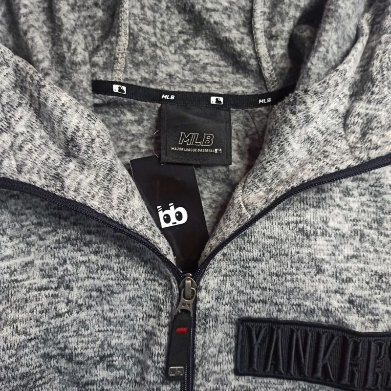 Hoodie Zipper MLB Yankees Original Second Branded