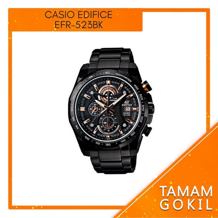 MUST HAVE Jam Tangan Pria Casio Edifice EFR-523BK TERBARU