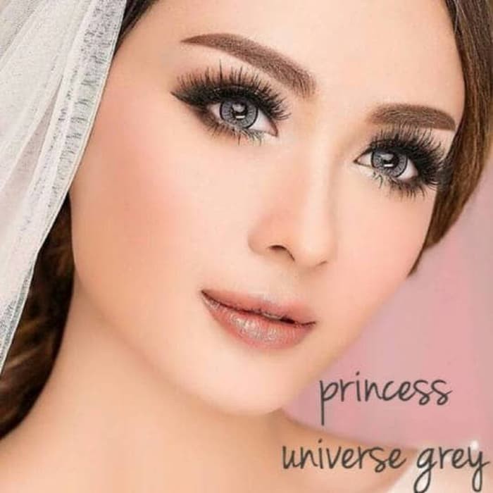 Softlens Princess Universe Grey Ready Minus Tinggi