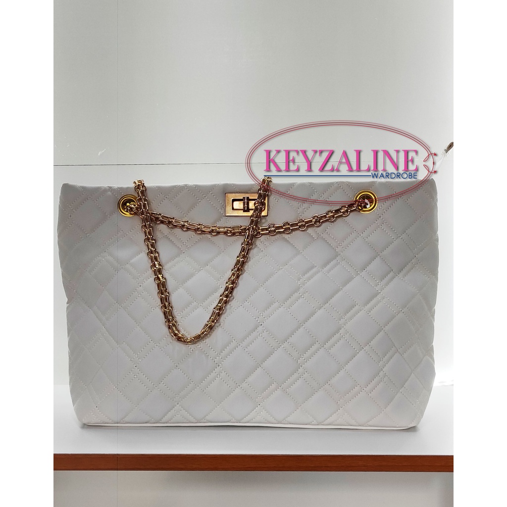 TAS Bahu / Shoulder Bag - motif CHANEL lokal (Mohon Baca Deskripsi)