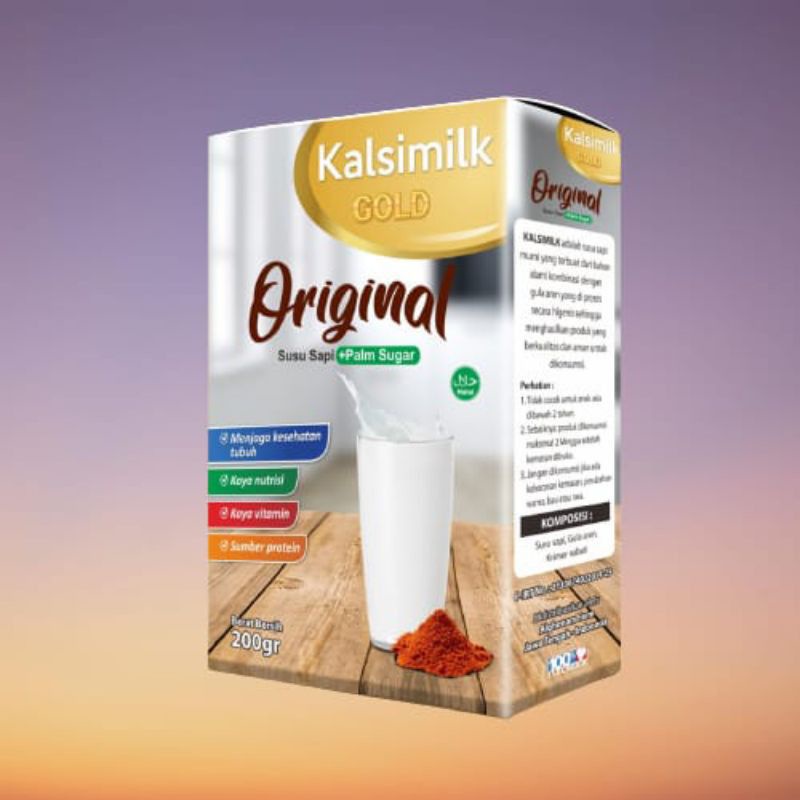 

susu sapi kalsimilk gold susu gemuk badan