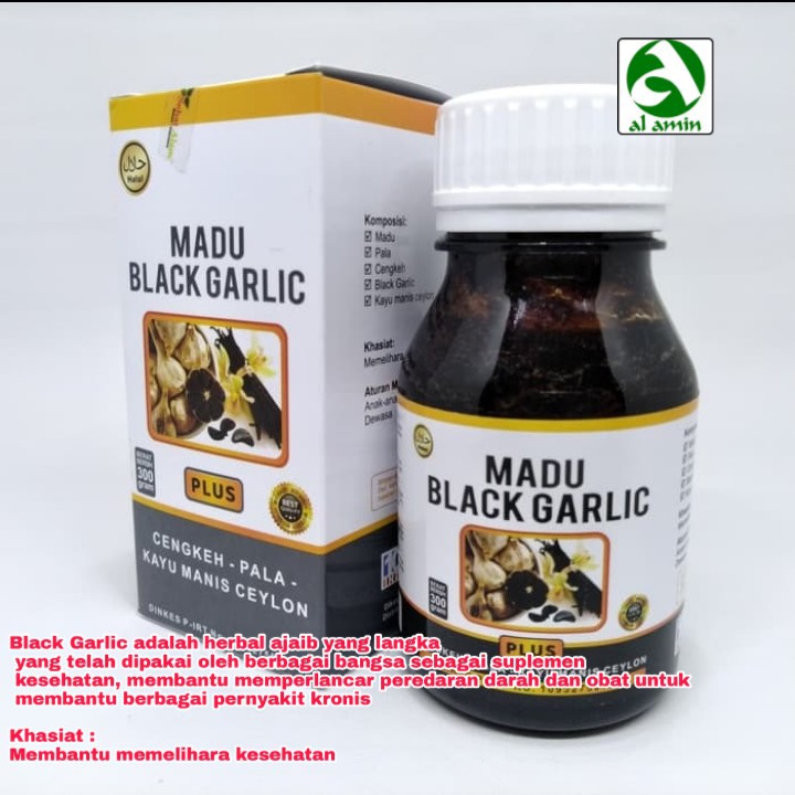 

Madu Black Garlic Plus / madu herbal