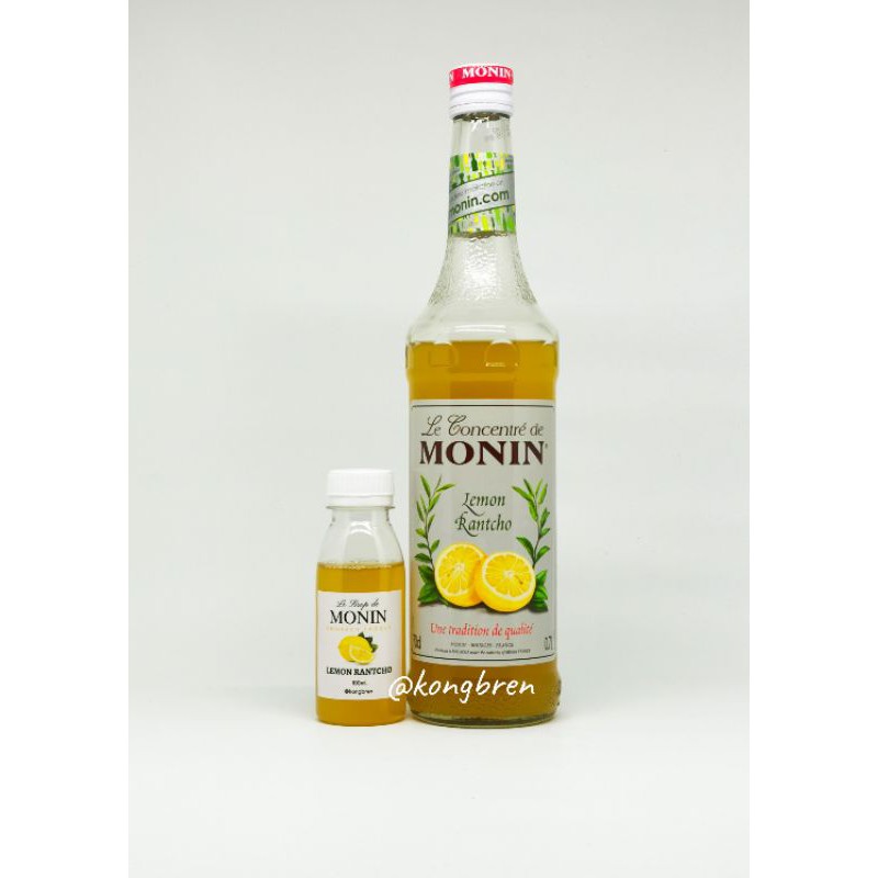 Sirup Monin Lemon Rantcho Repack 100ml - Monin Syrup Lemon Rantcho 100 ml