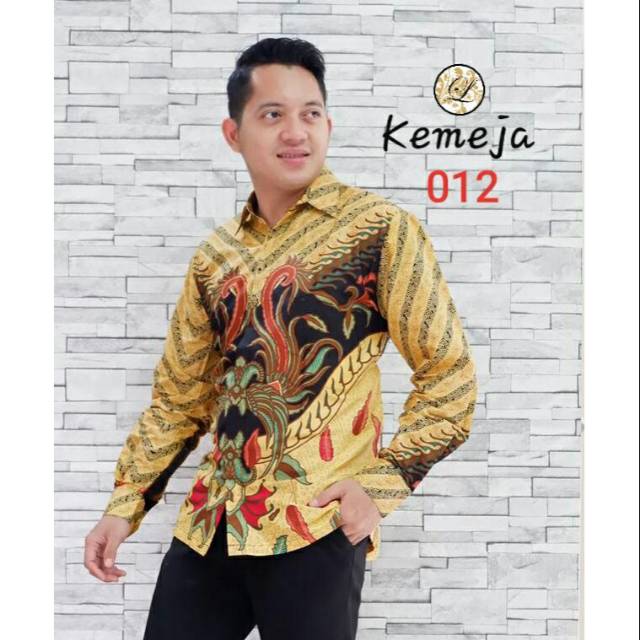 Original Baju Batik Pria Gus Azmi Syubbanul Muslimin Batik Katun Halus Hadroh Azzahir Hilwa Ala Sant