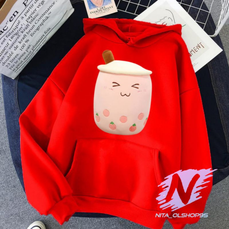 sweater Hoodie boneka boba