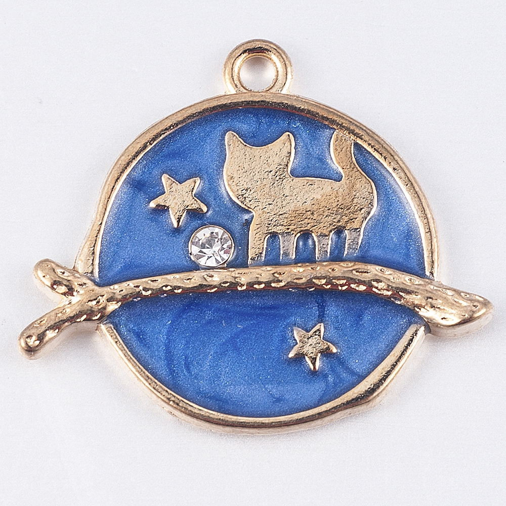 【TERSEDIA &amp; COD】[Kimia OD] 8 Lucu Bulan / Bintang / Planet Bentuk Pendant, DIY / Perhiasan / Gelang / Anting