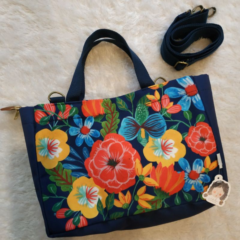 (READY SIAP KIRIM bisa GOSEND) New Ideku Handmade Mini Bag Sarakatie | Idekuhandmade tas canvas non 