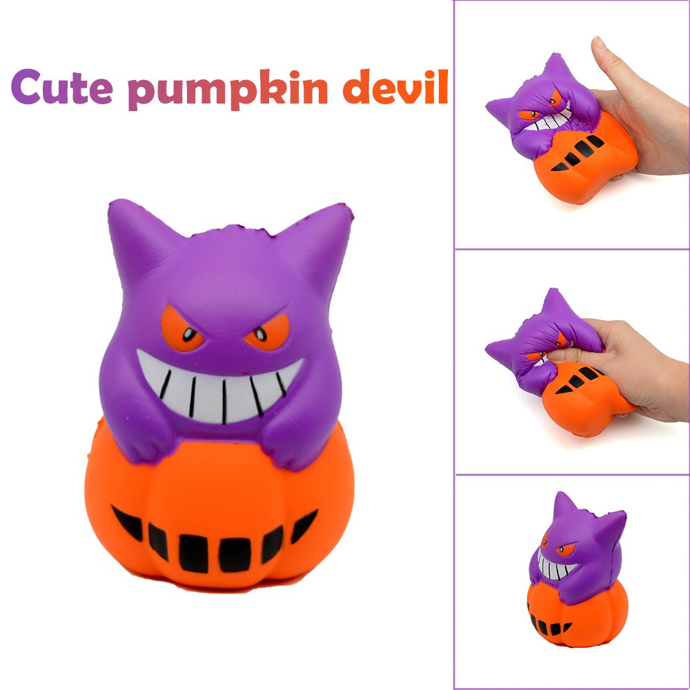 Lucu Labu Iblis Stres Reliever Beraroma Super Lambat Anak Anak Rising Squeeze Toys
