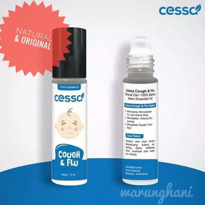 Cessa Essential Oil Cough & Flu Obat Batuk Pilek Flu Bayi Anak