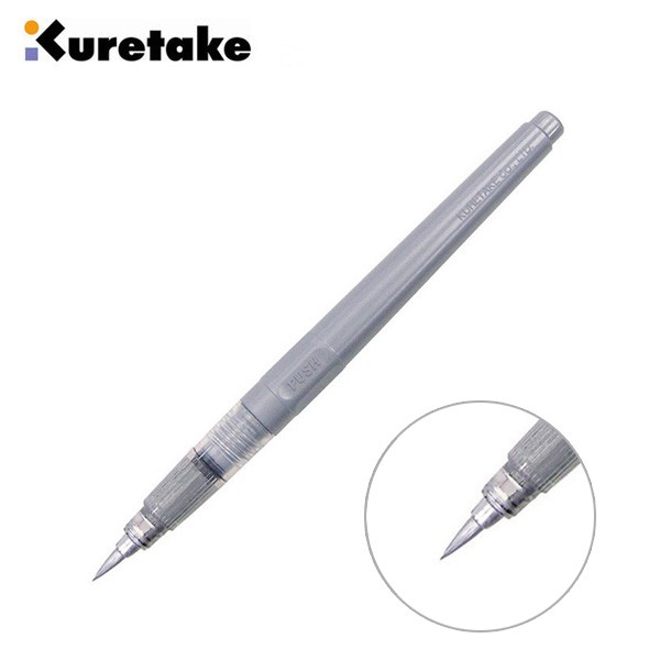 

Kuretake Brush Pen No. 61 Silver / Brush Pen Silver