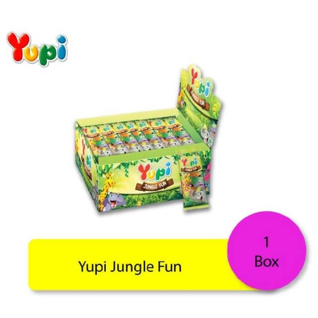 

Permen Yupi Jungle Fun 1 Box / 1 kotak