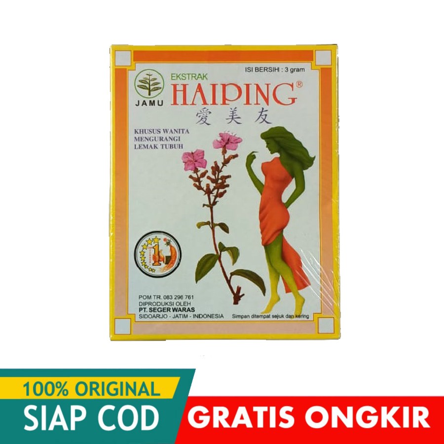 HAIPING ORIGINAL. Peluntur Lemak & Pelangsing