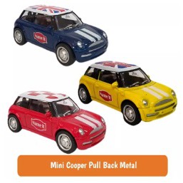 Diecast Mobil Mini Cooper Metal