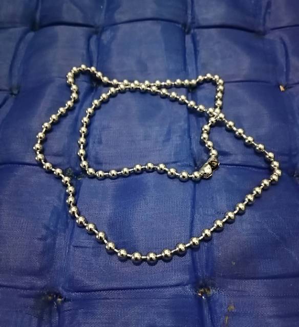 Kalung rhodium cowok-cewek 02