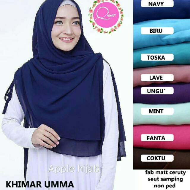 Khimar / khimar 2 layer