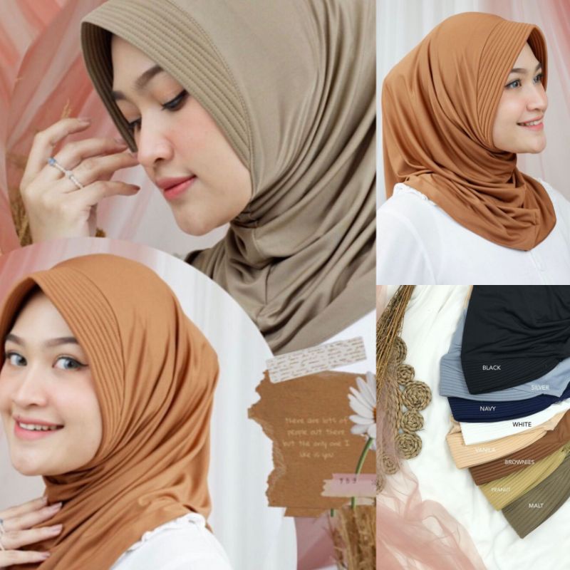 Hijab Sport Jersey Pendek