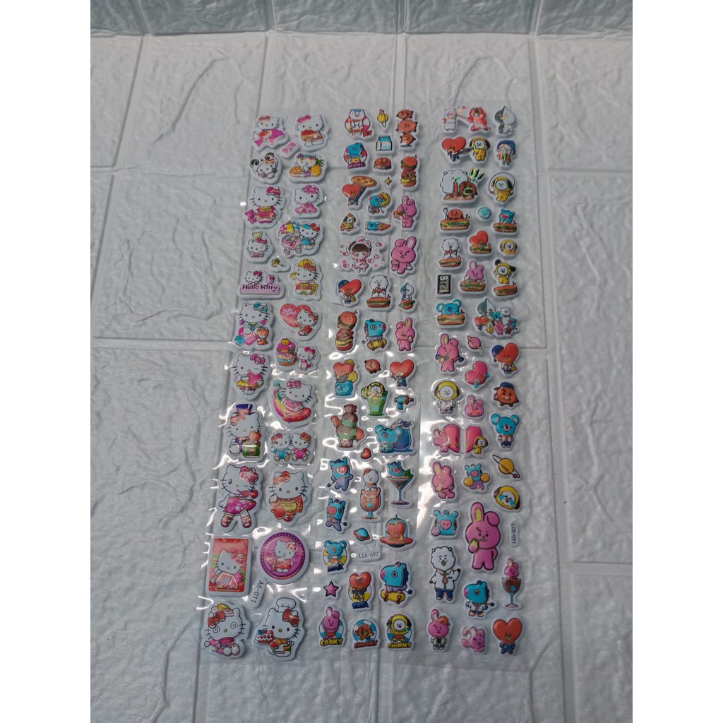 

WG - Sticker Mainan Anak Panjang Sticker Anak Timbul Sticker 3D Sticker Tempel Anak Termurah