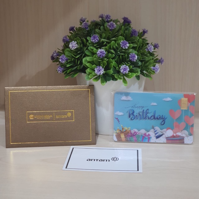 LM Antam Gift Series Happy Birthday 0,5gr