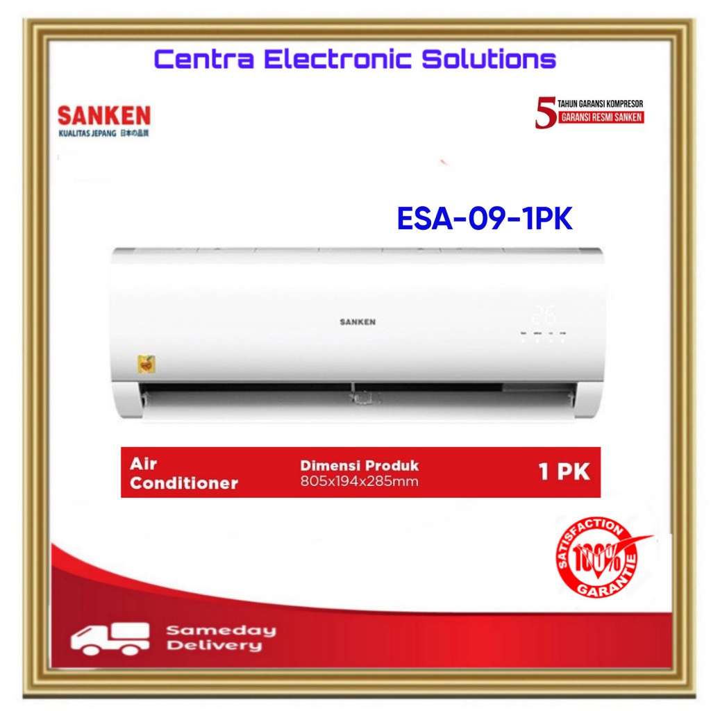 Sanken Ac 1PK ESC-09 R410 Standart Low Watt-Unit Only