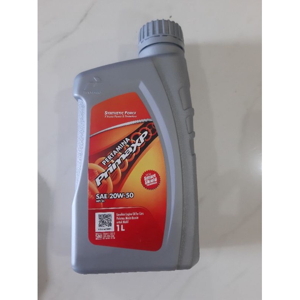OIL OLI MOTOR PRIMA XP 1 LITER 20W-50
