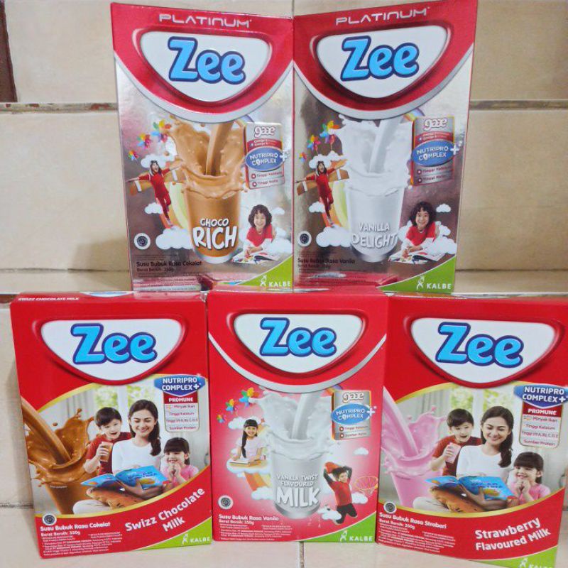 

zee reguler/platinum box 340gr coklat/strawberry/vanila