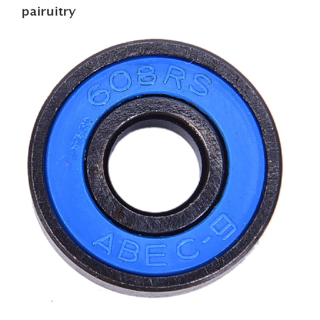 Prt 10Pcs / set 608 2RS Bearing Deep Groove Steel Seal Ball 608RS 608-2RS PRT