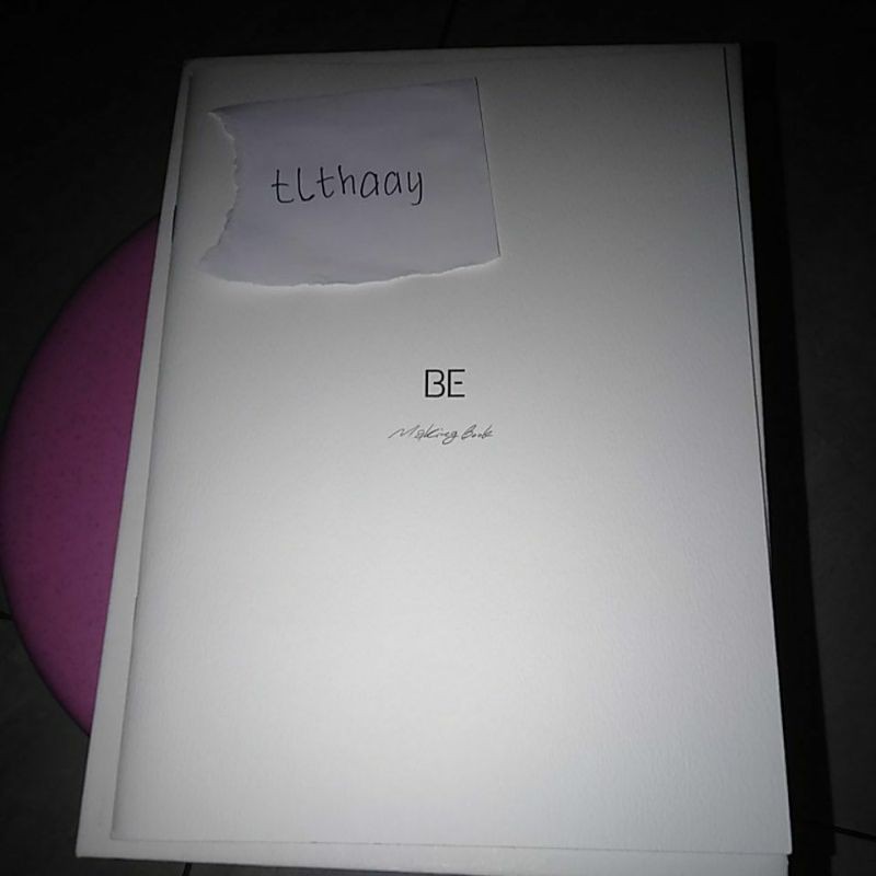 BTS[BE] MAKING BOOK (BOOKED)