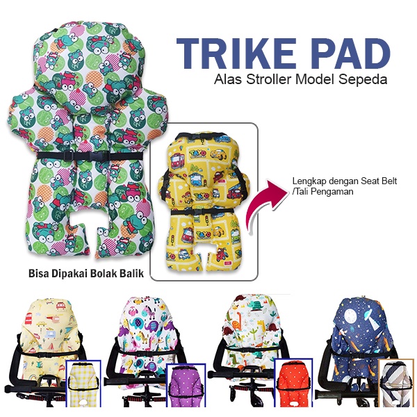 Alas Stroller Micro Trike Stroler pad Roda Tiga Model Sepeda