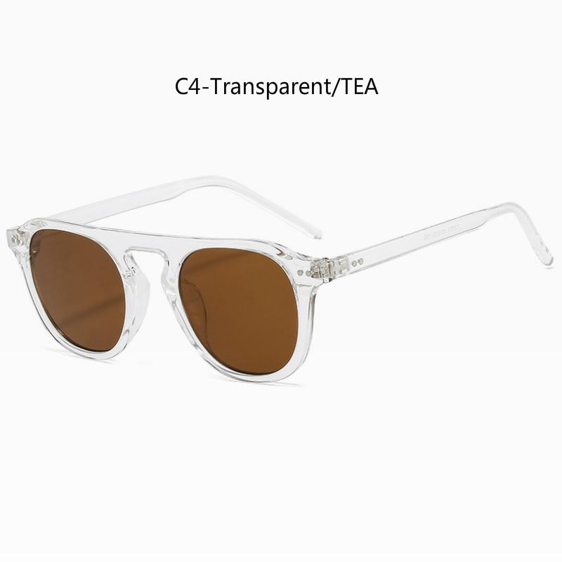 Fashion European and American personality retro ins street shooting men and women sunglasses metal hinges