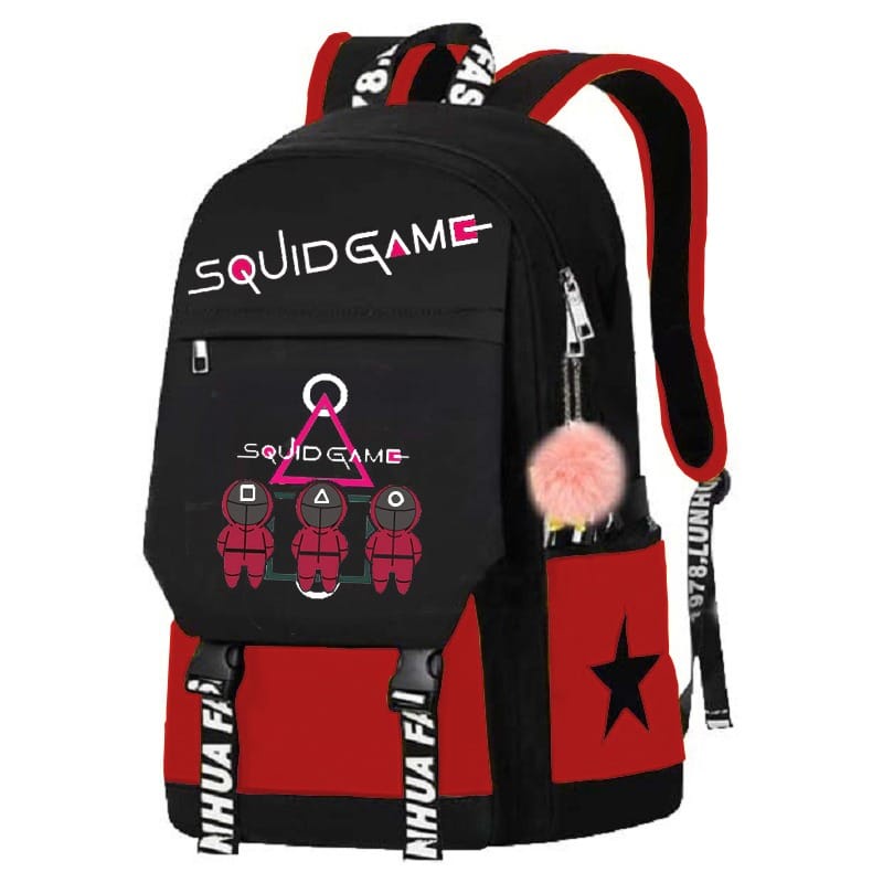 TAS RANSEL ANAK LAKI-LAKI MOTIF SQUID GAME /  TAS RANSEL ANAK / TAS RANSEL MURAH