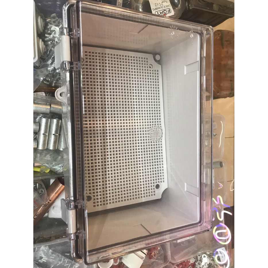 Junction Box 190x290x140mm Transparan / Duradus 19x29x14cm Waterproof / Duradus Waterproof Bening