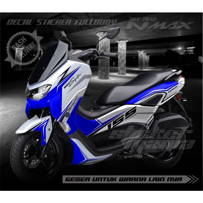 stiker Decal NMAX New Stiker Variasi fullbody