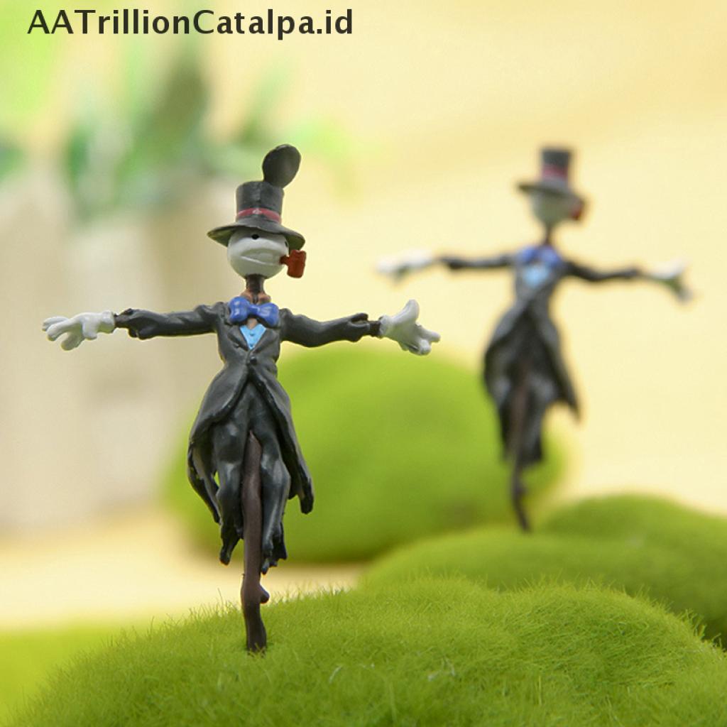 1pc Action Figure Studio Ghibli Howl Kakashi no Kabu Bergerak Untuk Dekorasi Taman